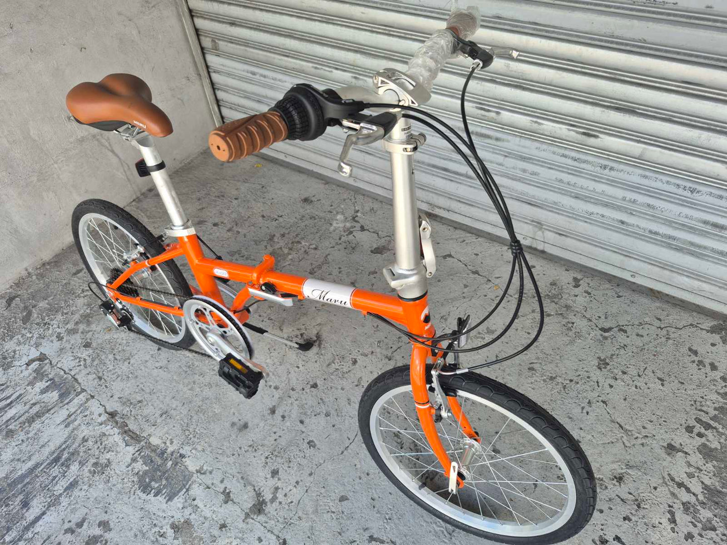 Maru Haru 20" Hi-Ten Folding Bike