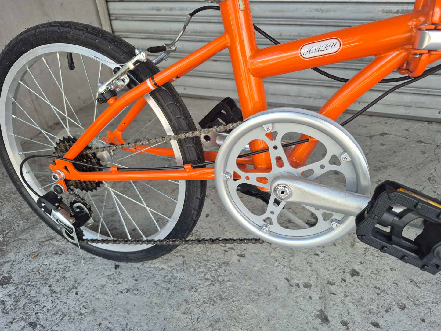 Maru Haru 20" Hi-Ten Folding Bike