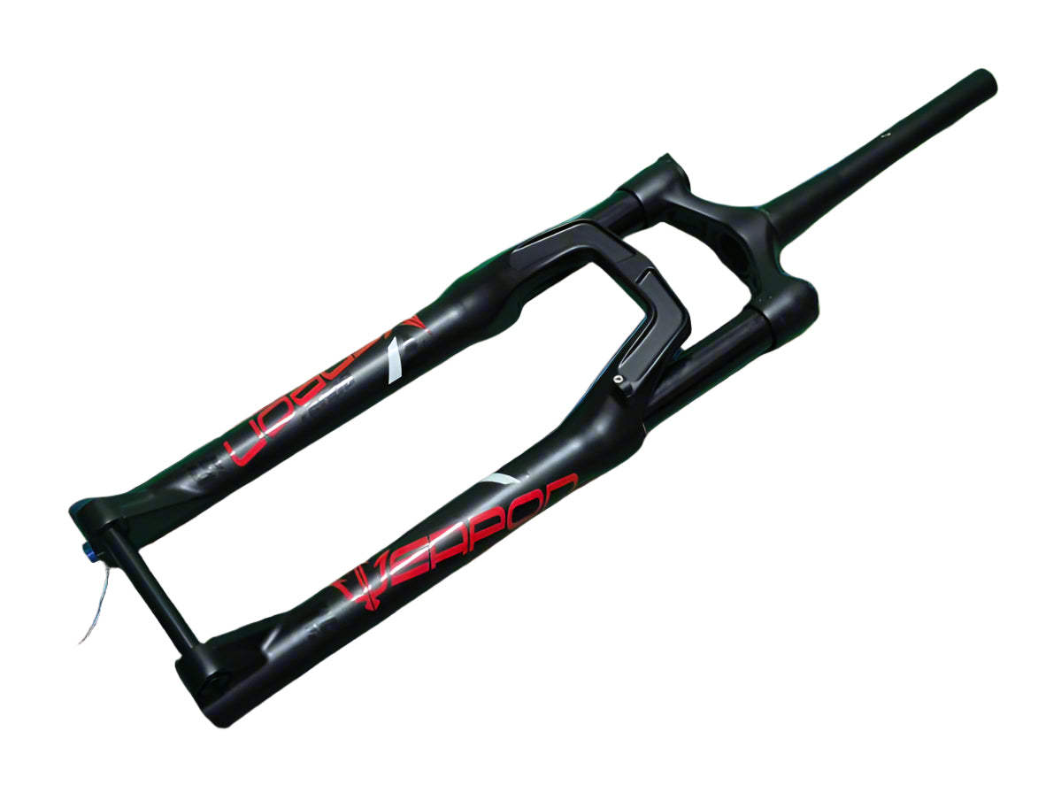 WEAPON FORK CANNON BOOST 27.5 BLK/RED