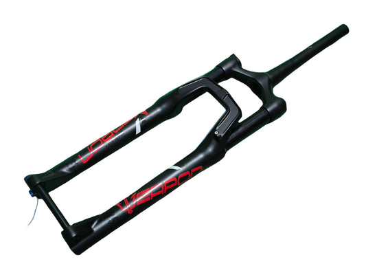 WEAPON FORK CANNON BOOST 27.5 BLK/RED