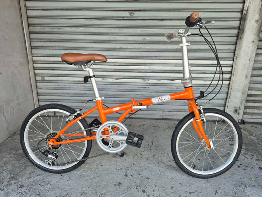 Maru Haru 20" Hi-Ten Folding Bike
