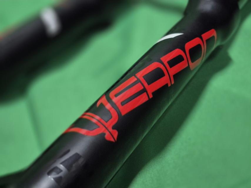 WEAPON FORK CANNON BOOST 27.5 BLK/RED