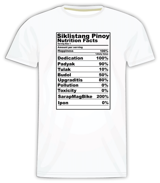 Siklistang Pinoy - Nutrition Facts